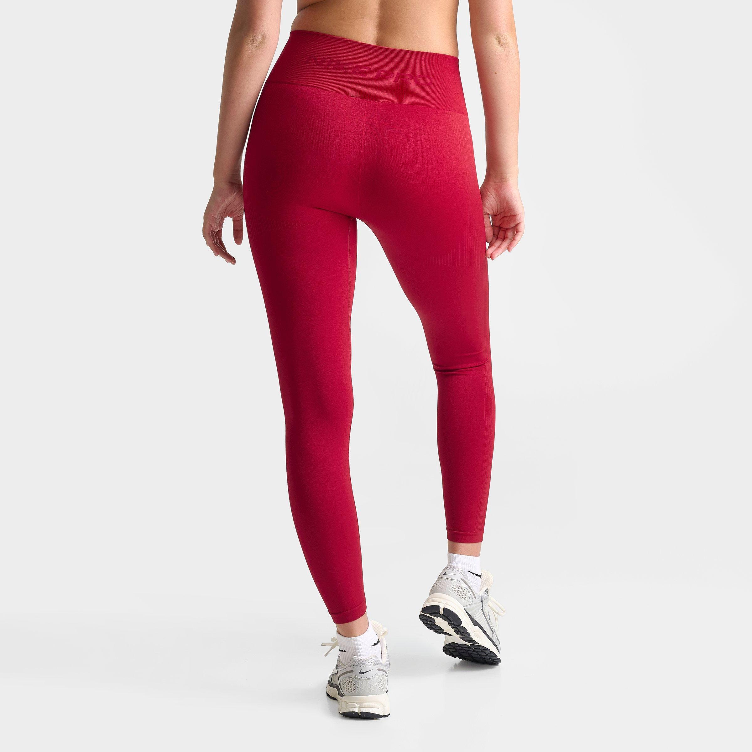 Women's Nithtke Pro Seamless High-Waisted 7/8 Leggings - Tough Red