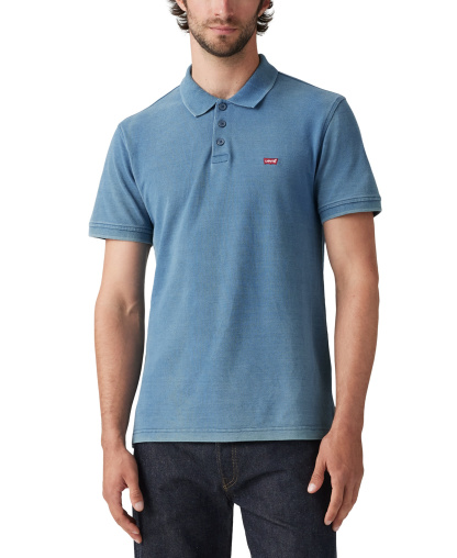 Levi's Men's Housemark Regular-Fit Polo Shirt - Indigo