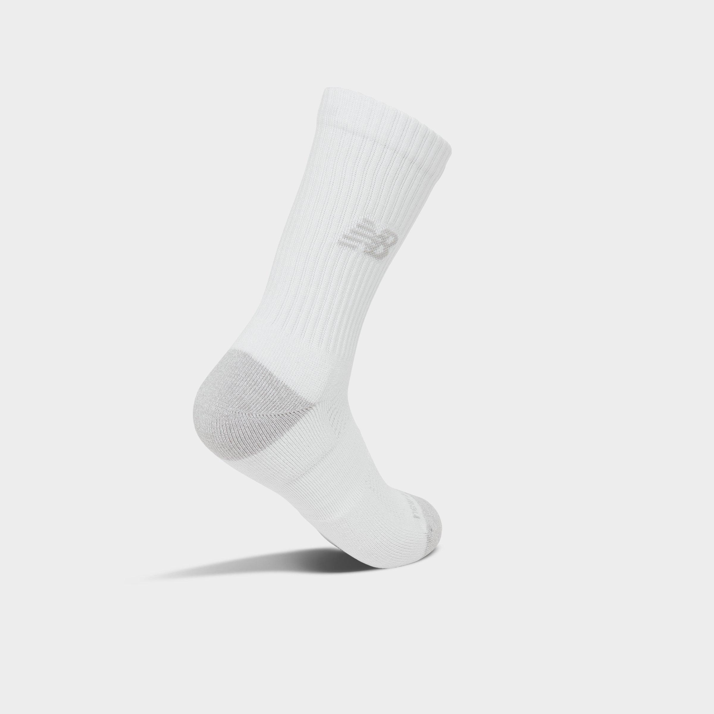New Balance Active Crew Socks (3-Pack) - Core White - view 3