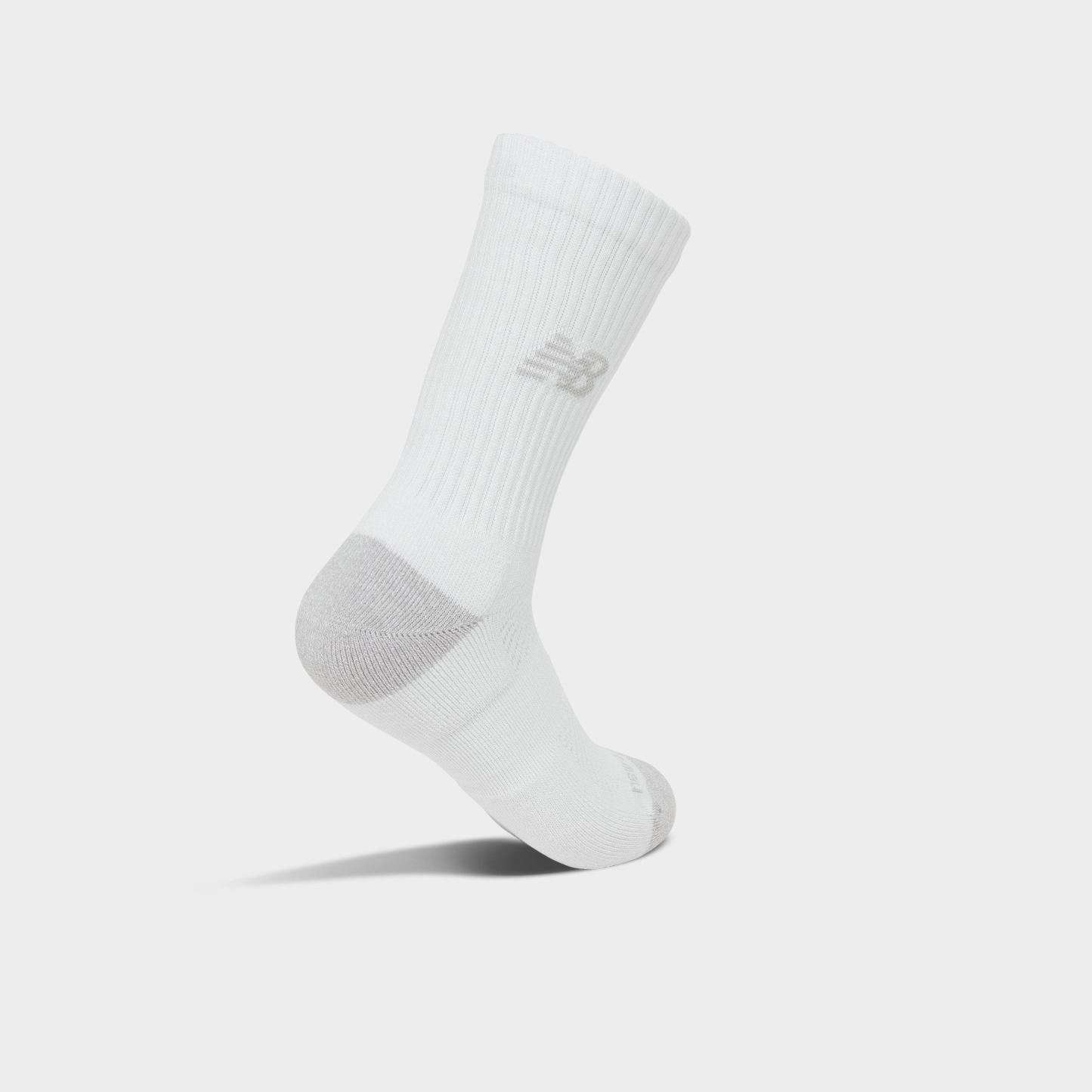 New Balance Active Crew Socks (3-Pack) - Core White - view 3