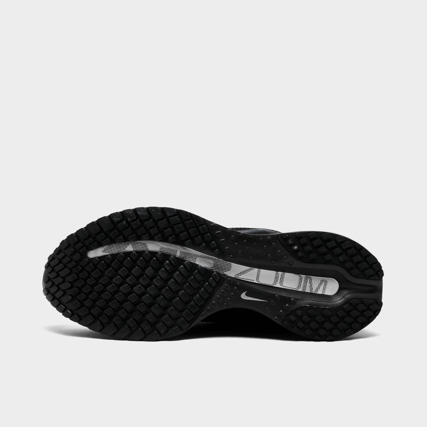 Women's Nithtke Pegasus Premium Running Shoes - Part 1 - Black/Metallic Silver/Black - Bottom view