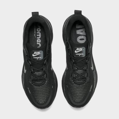 Men's Nike Vomero 18 Running Shoes - Black/Dark Smoke Grey/Light Smoke Grey/Black