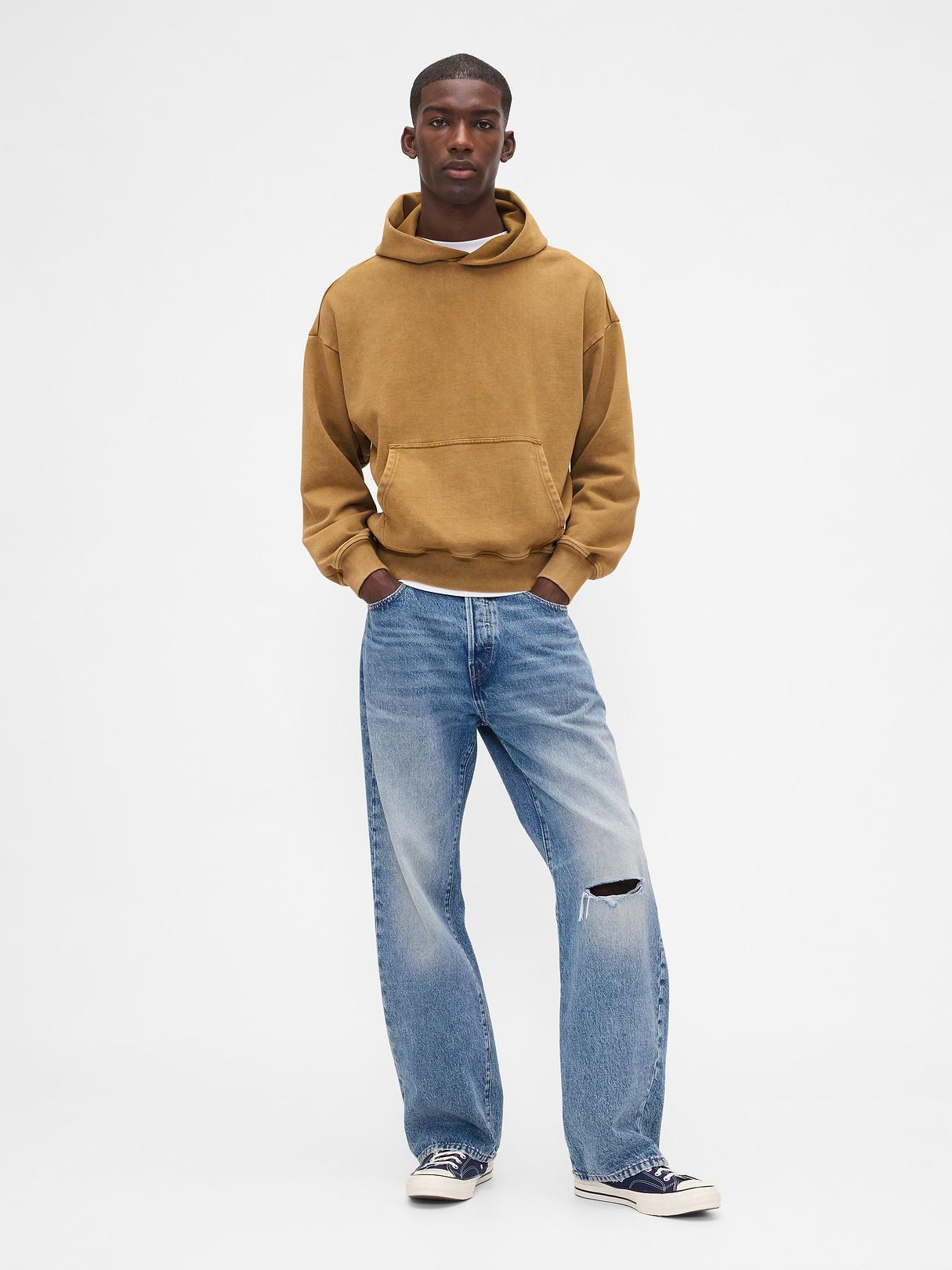 Adult Heavyweight Oversized Hoodie - palomino brown