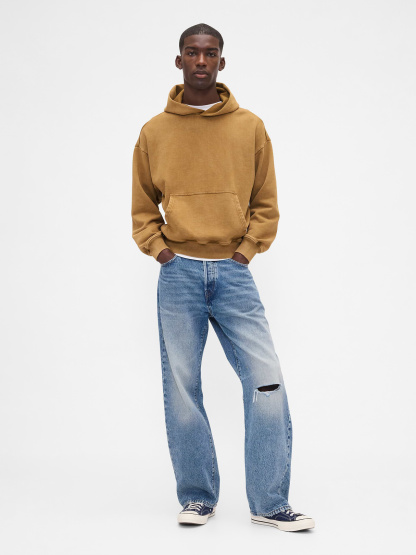 Adult Heavyweight Oversized Hoodie - palomino brown