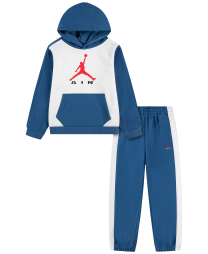 Jordan Boys' 4-7 Long-Sleeve Hoodie and Pants, 2-Piece Set - True Blue