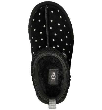 UGG® Kids Tazz Shiny Dots Slip-On Slippers - Black