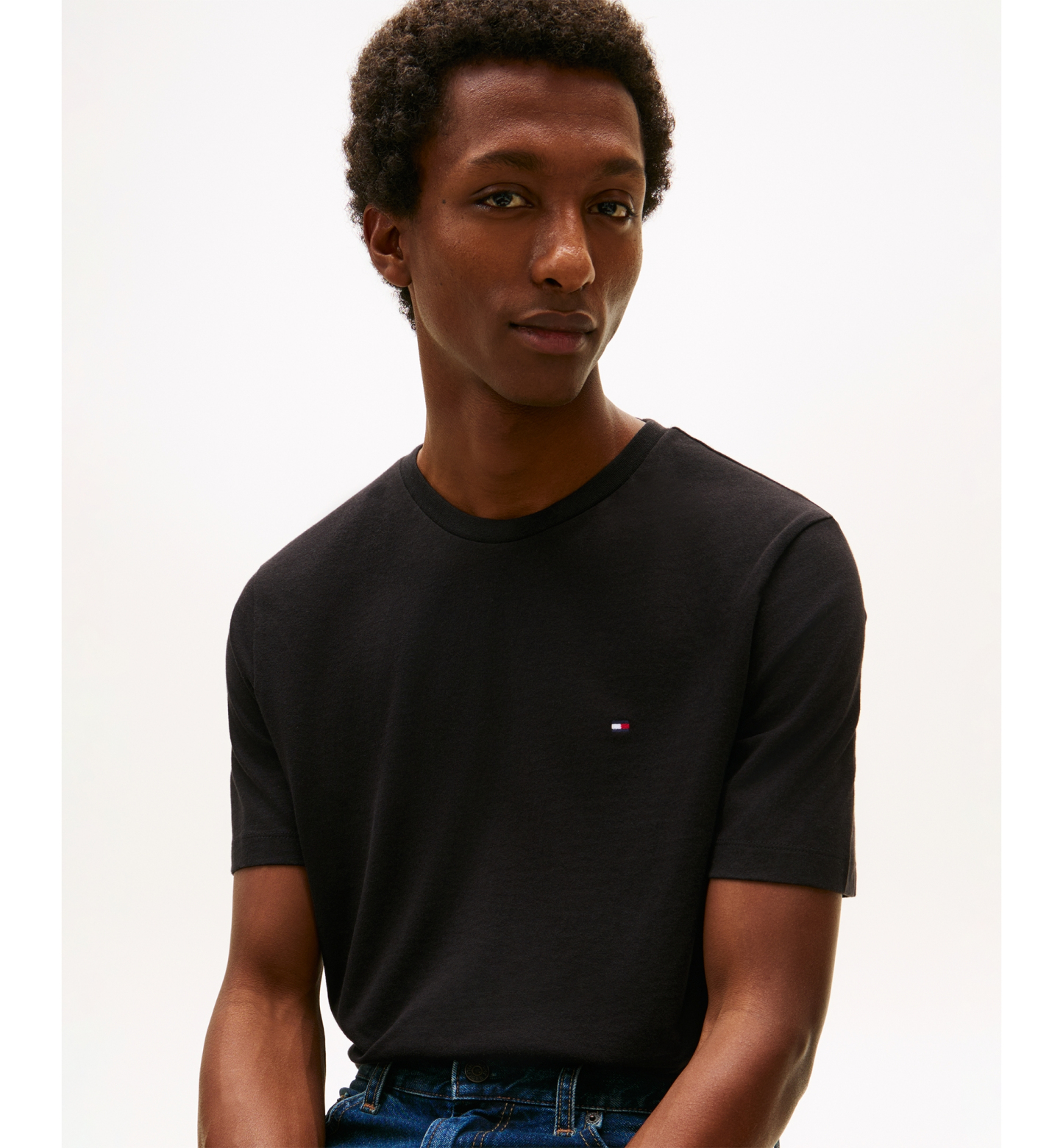 Tommy Hilfiger Men's Essential Regular-Fit T-Shirt - Black