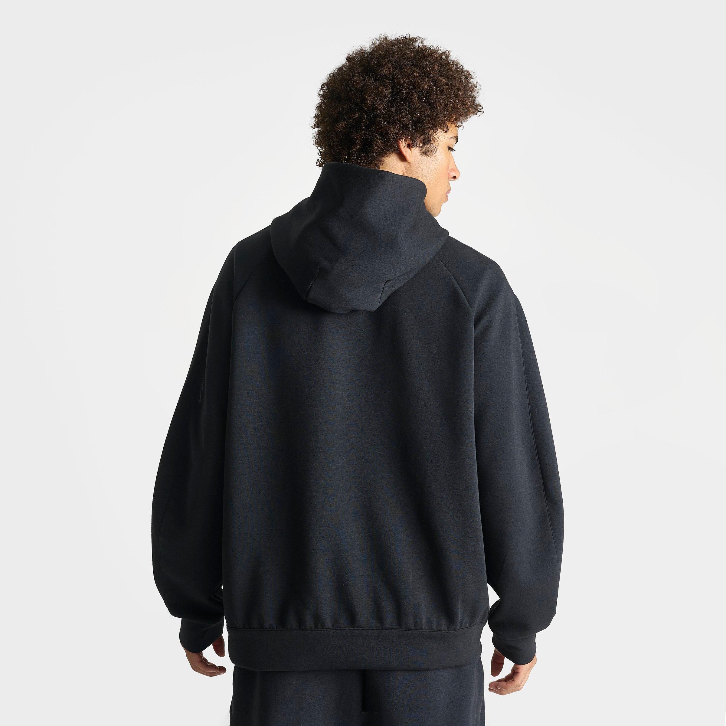 Men's Nithtke 24.7 ImpossiblySoft Dri-FIT Pullover Hoodie - Black/Black/Dark Smoke Grey