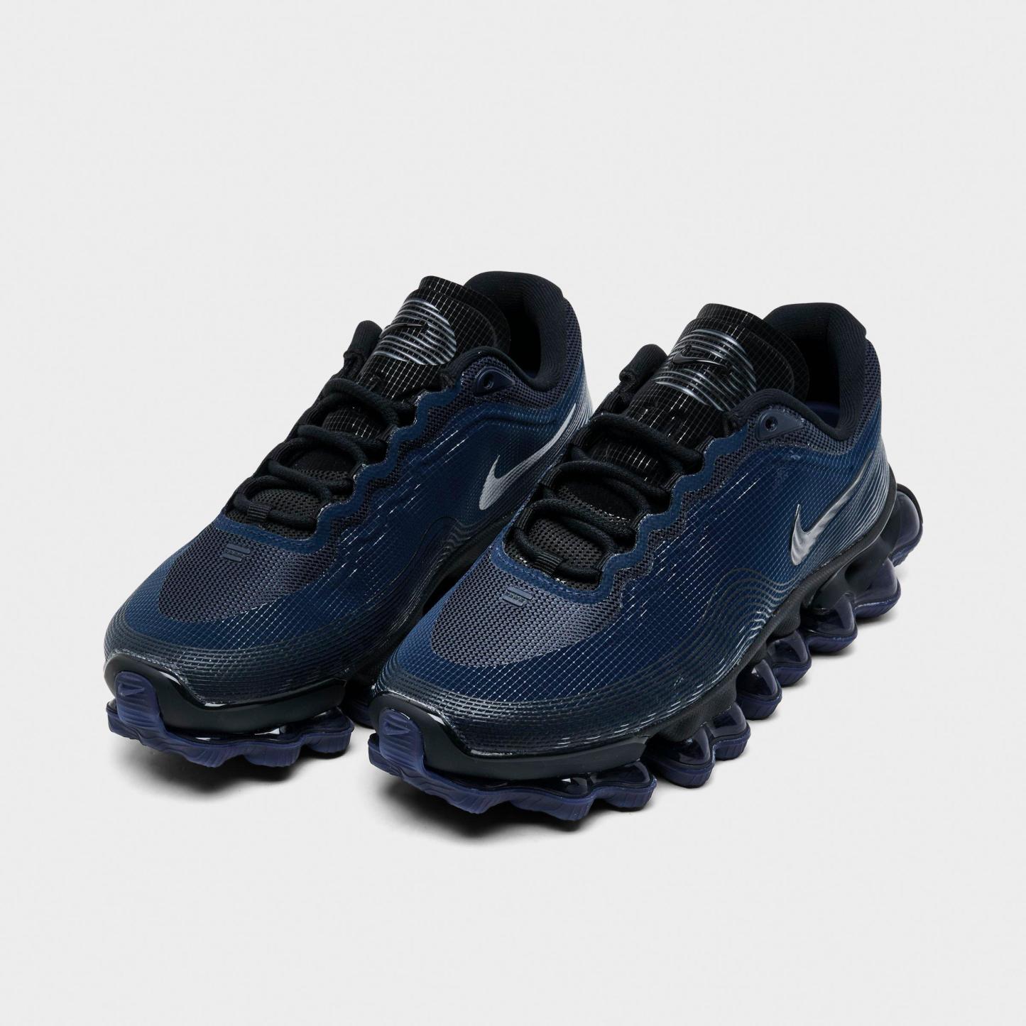 Big Kids' Nithtke Air Liquid Max Casual Shoes - Obsidian/Black Iron - Both shoes facing left