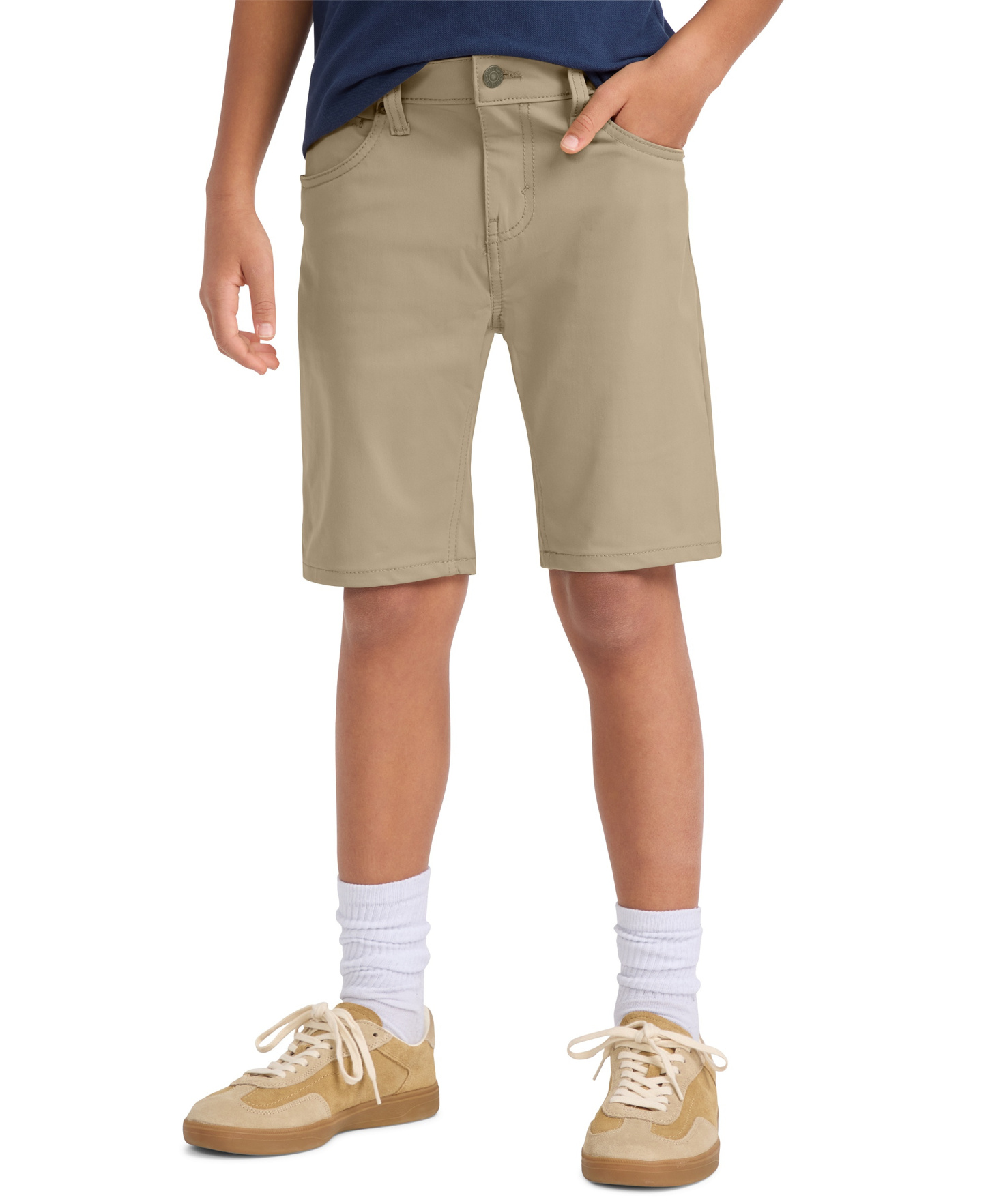 Levi's Boys' 8-20 Slim-Fit Performance Stretch Shorts - Harvest Gold