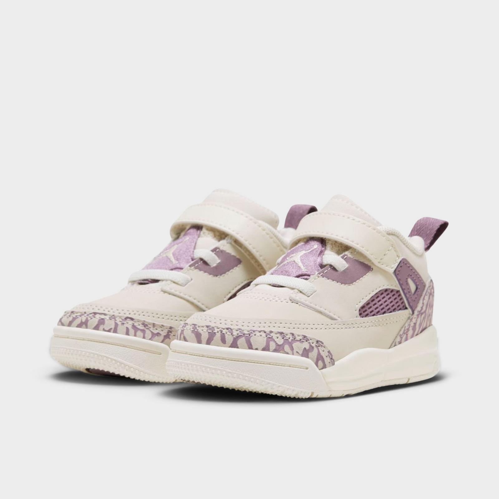 Kids' Toddler Jordan Spizike Low Casual Shoes - Legend Light Brown/Violet Dust/Sail/Crimson Tint - view 2