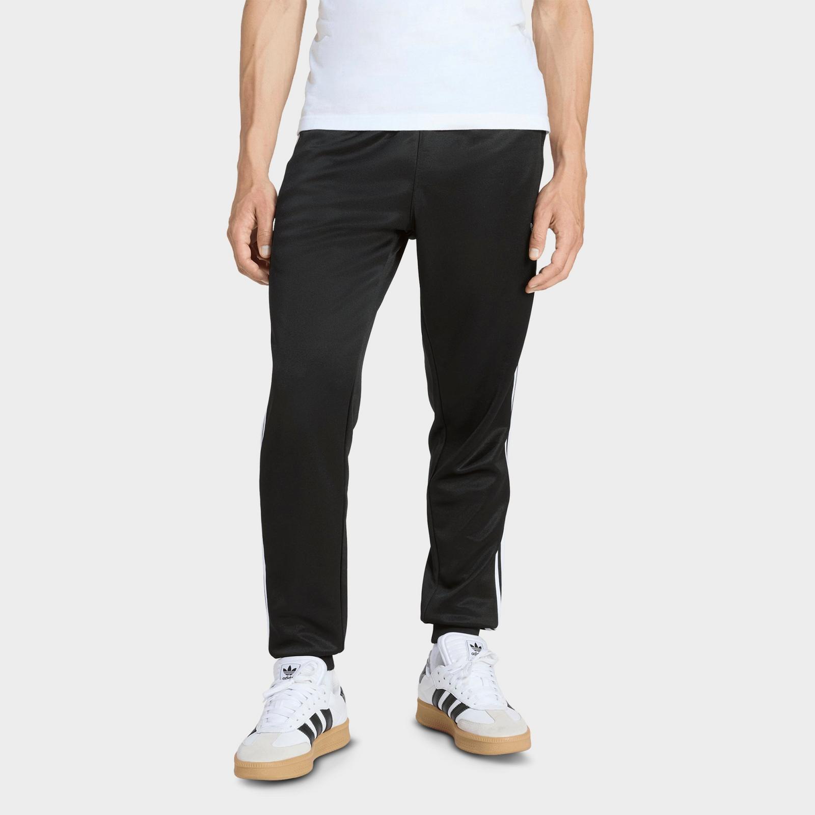 Men's adidas Originals SST Track Pants - Black - view 1