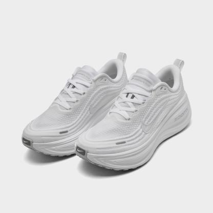 Women's Nithtke Vomero Plus Running Shoes - Part 2 - White/Photon Dust/Metallic Silver/Summit White - Both shoes facing left