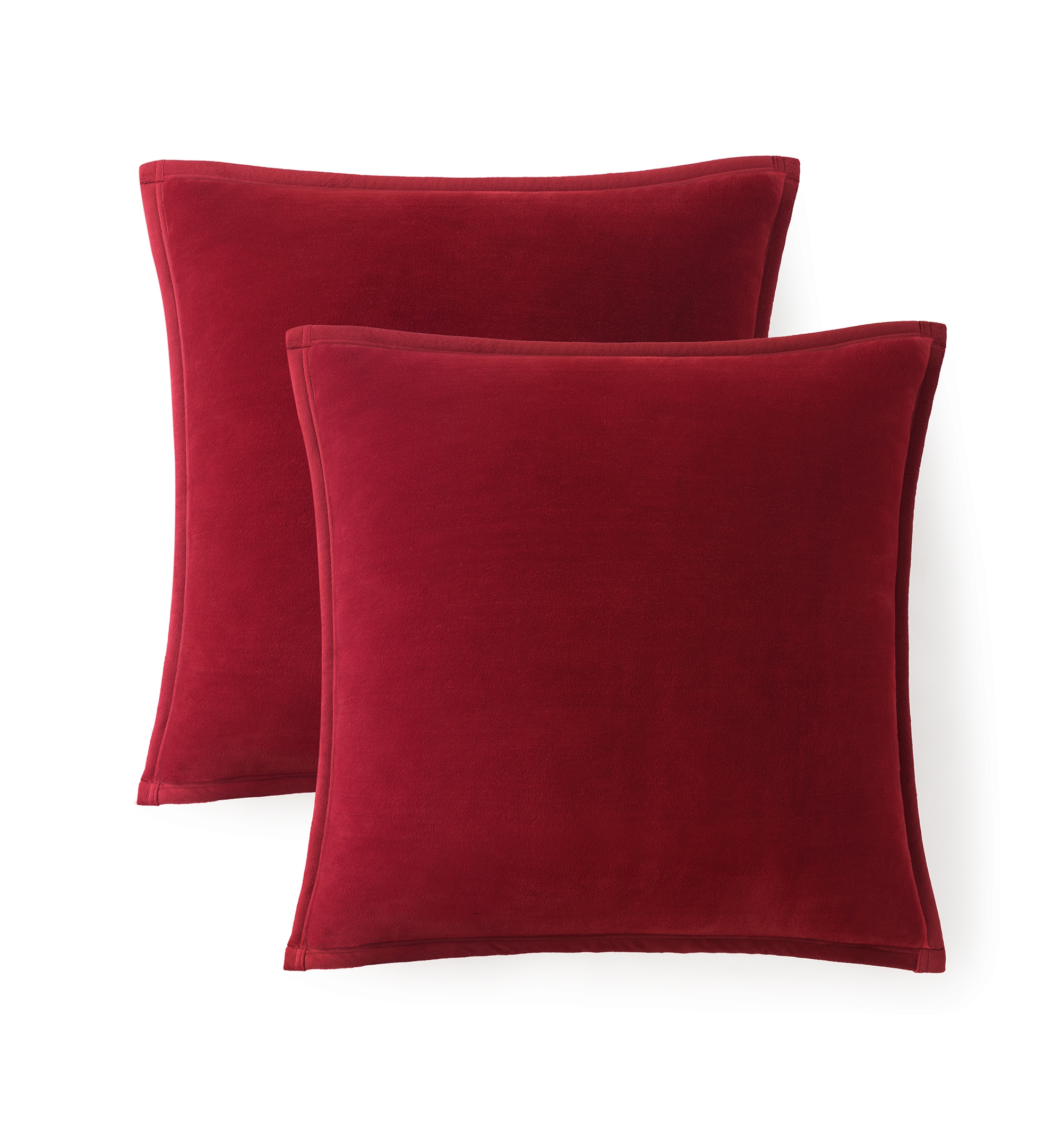 UGG® Coco 2-Pack Decorative Pillow, 20" x 20" - Coffee Berry