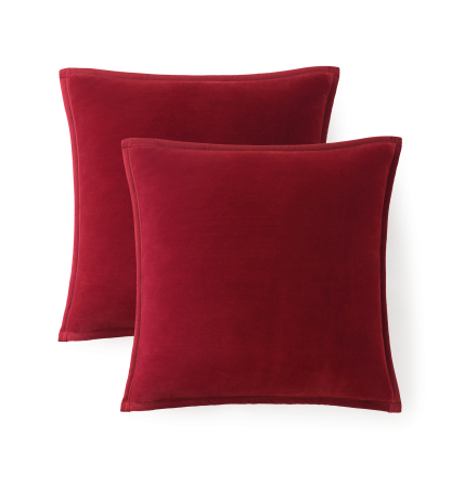 UGG® Coco 2-Pack Decorative Pillow, 20" x 20" - Coffee Berry