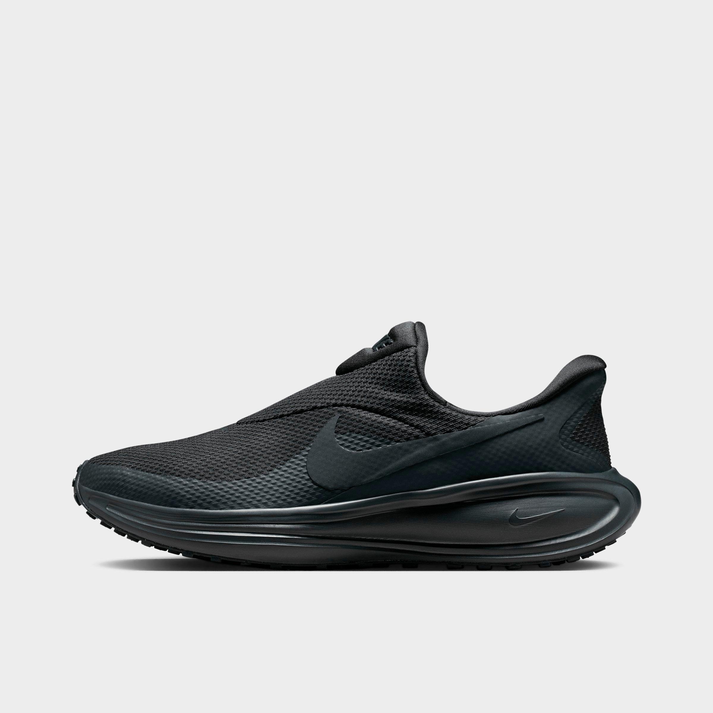 Men's Nithtke Revolution 8 EasyOn Running Shoes - Black/Anthracite/Wolf Grey/White (HQ2414-003) - Left shoe facing left. Outside of the shoe.