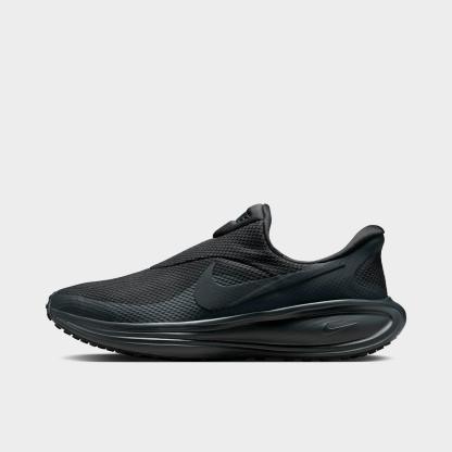 Men's Nithtke Revolution 8 EasyOn Running Shoes - Black/Anthracite/Wolf Grey/White (HQ2414-003) - Left shoe facing left. Outside of the shoe.