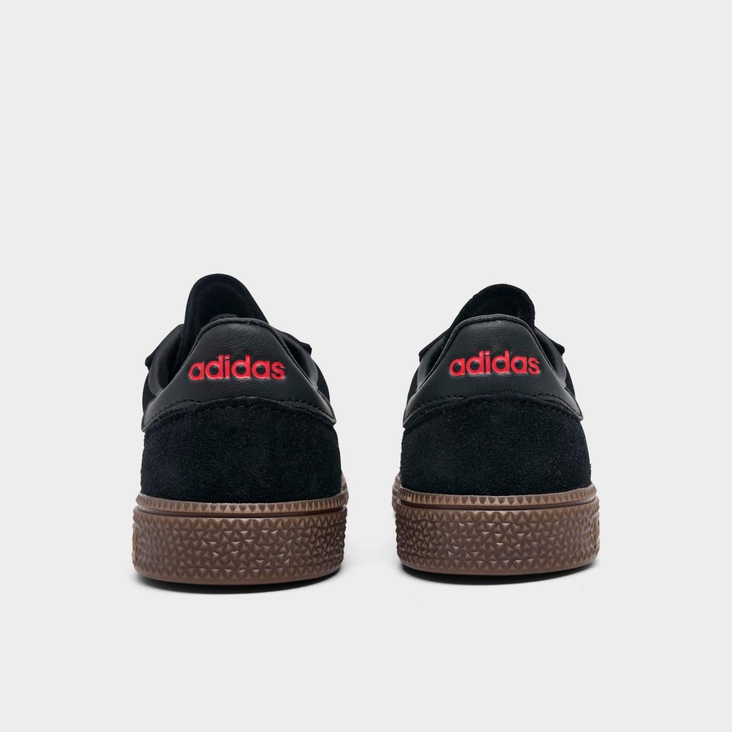 Kids' Toddler adidas Originals Handball Spezial Stretch Lace Casual Shoes - Core Black/Pure Ruby - view 4
