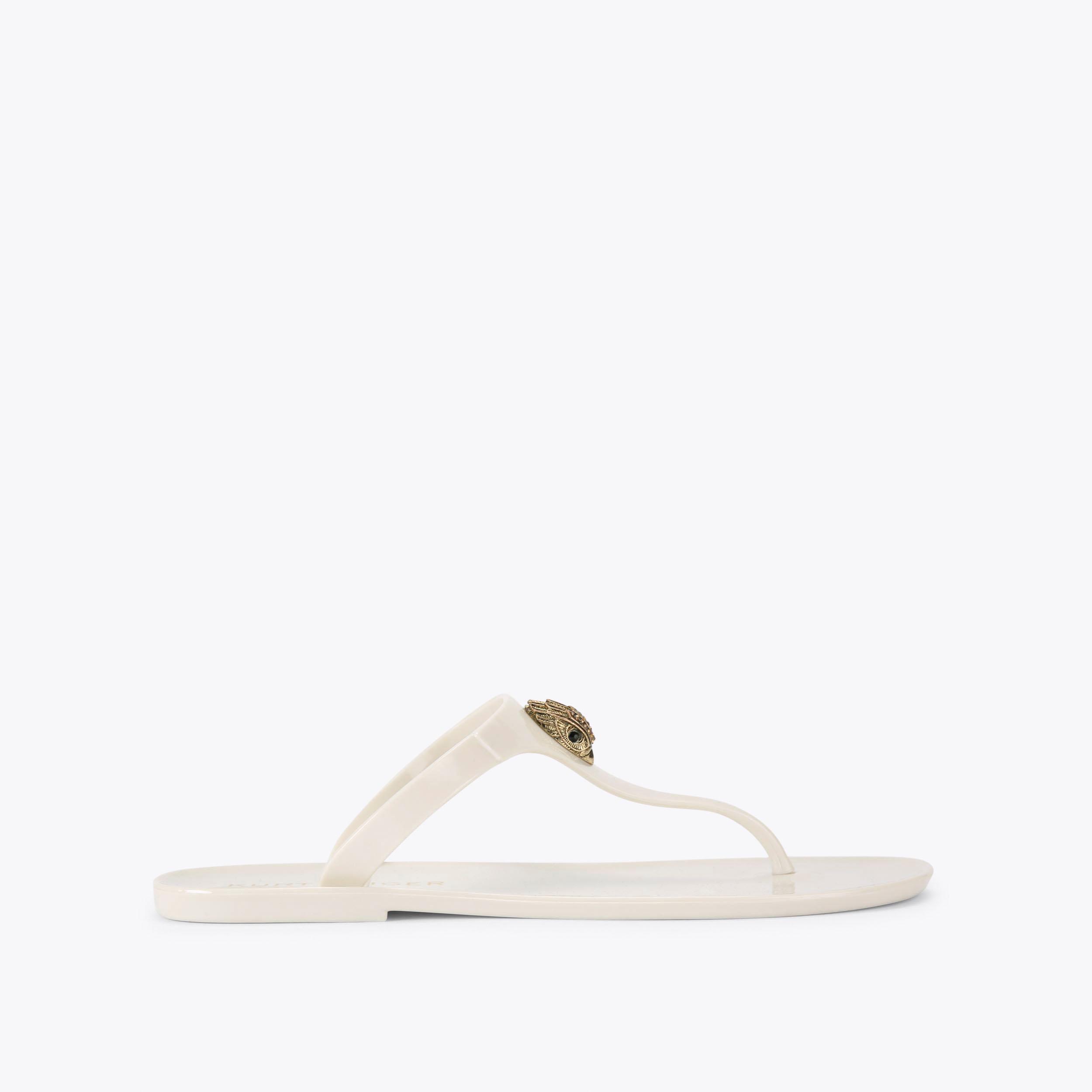 Kurt Geiger London Maddison T-bar Sandal - White