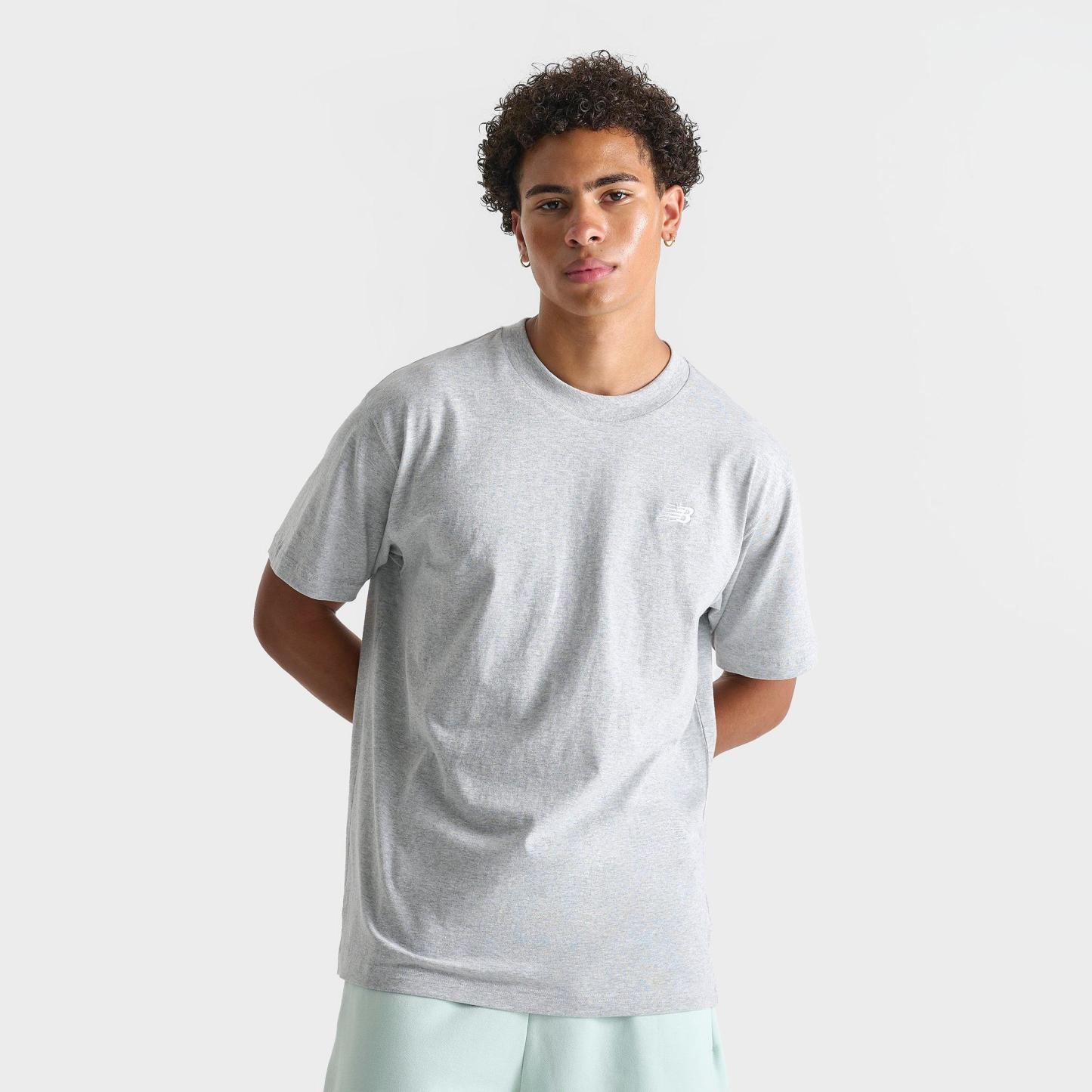 Men's New Balance Sport Essentials T-Shirt - Grey Heather - view 3