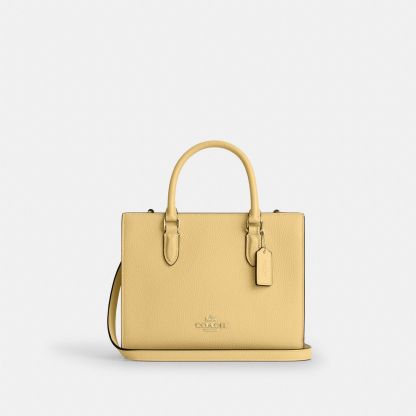 Maggie Small Tote Bag - Gold/Vanilla