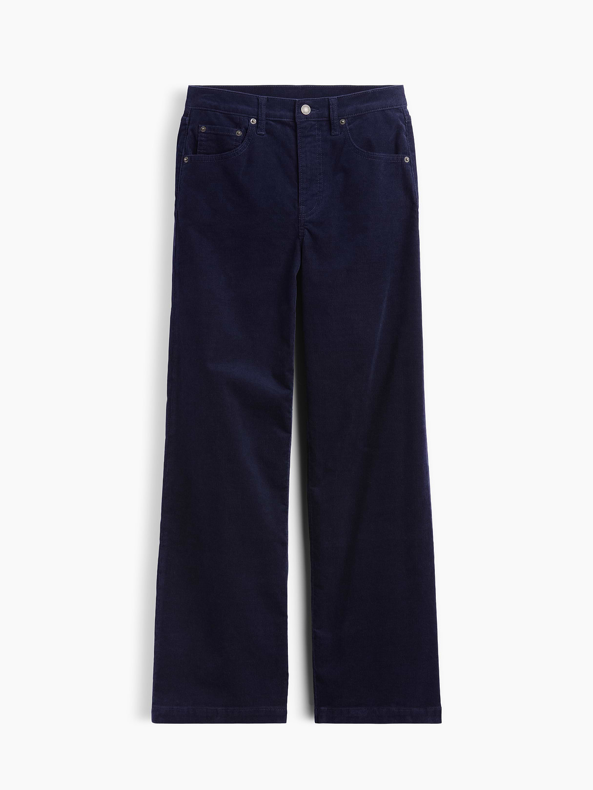 High Rise Stride Wide-Leg Jeans - Navy blue uniform