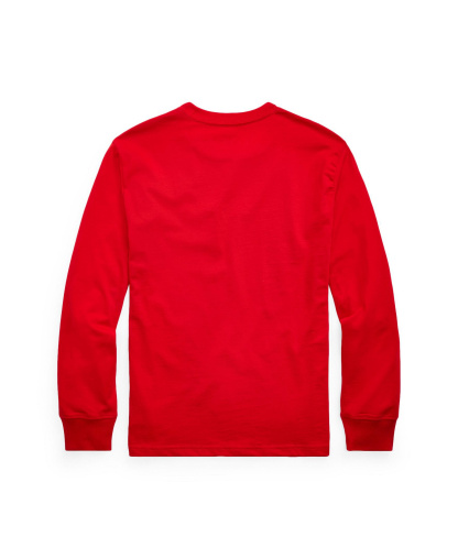 Polo Ralph Lauren Boys' 8-20 Cotton Jersey Long-Sleeve T-shirt - Rl2000 Red