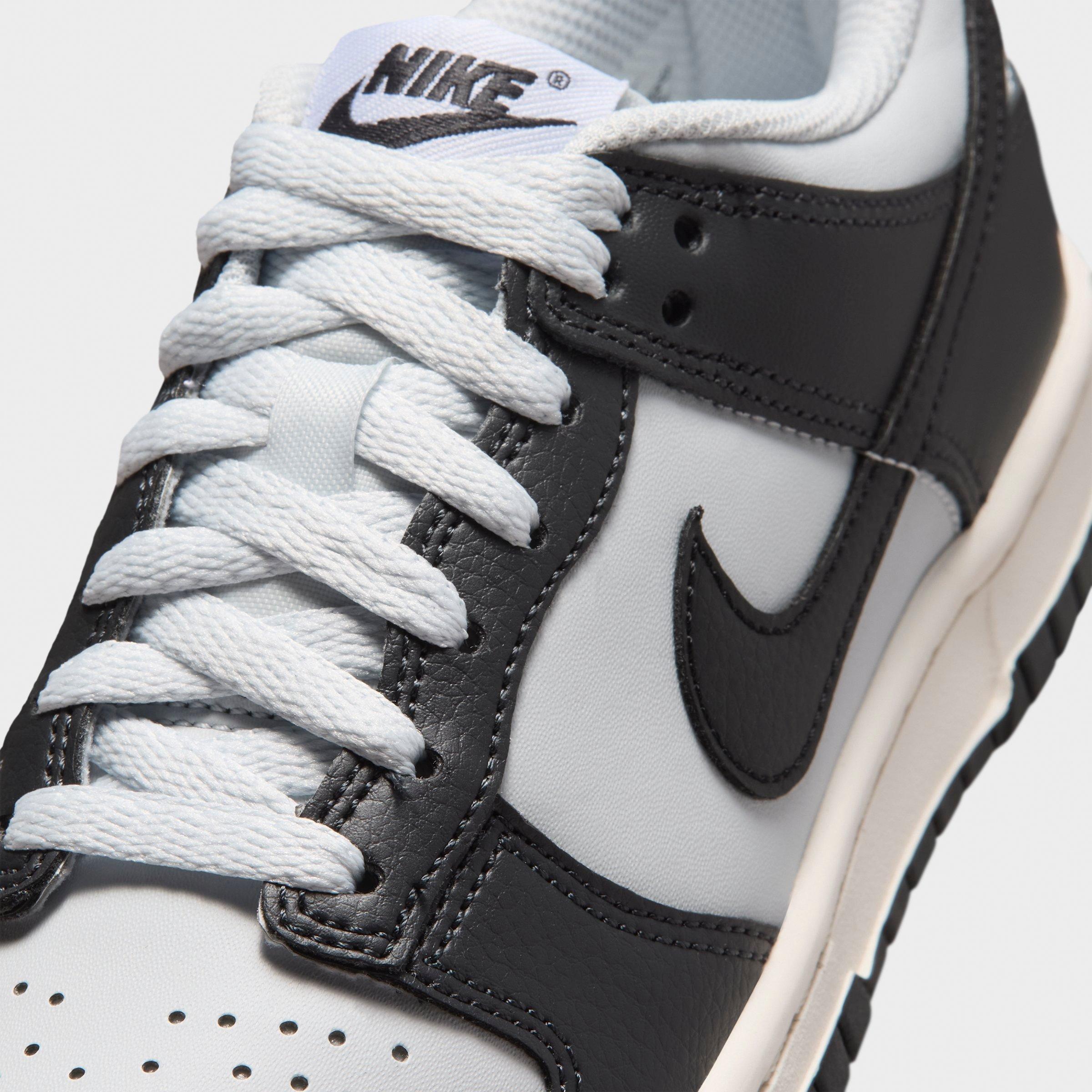 Big Kids' Nithtke Dunk Low Casual Shoes - Part 1 - Off Noir/Phantom/Sail/Black - Detail shot