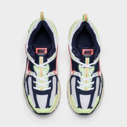 Big Kids' Nike Vomero 5 Casual Shoes - Barely Volt/Midnight Navy/Pure Platinum/White