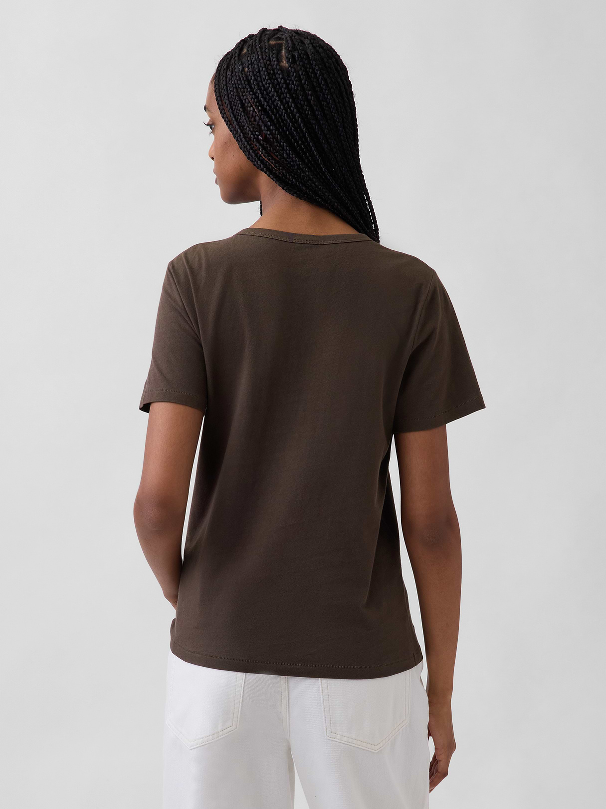 Organic Cotton VintageSoft T-Shirt - Terra brown