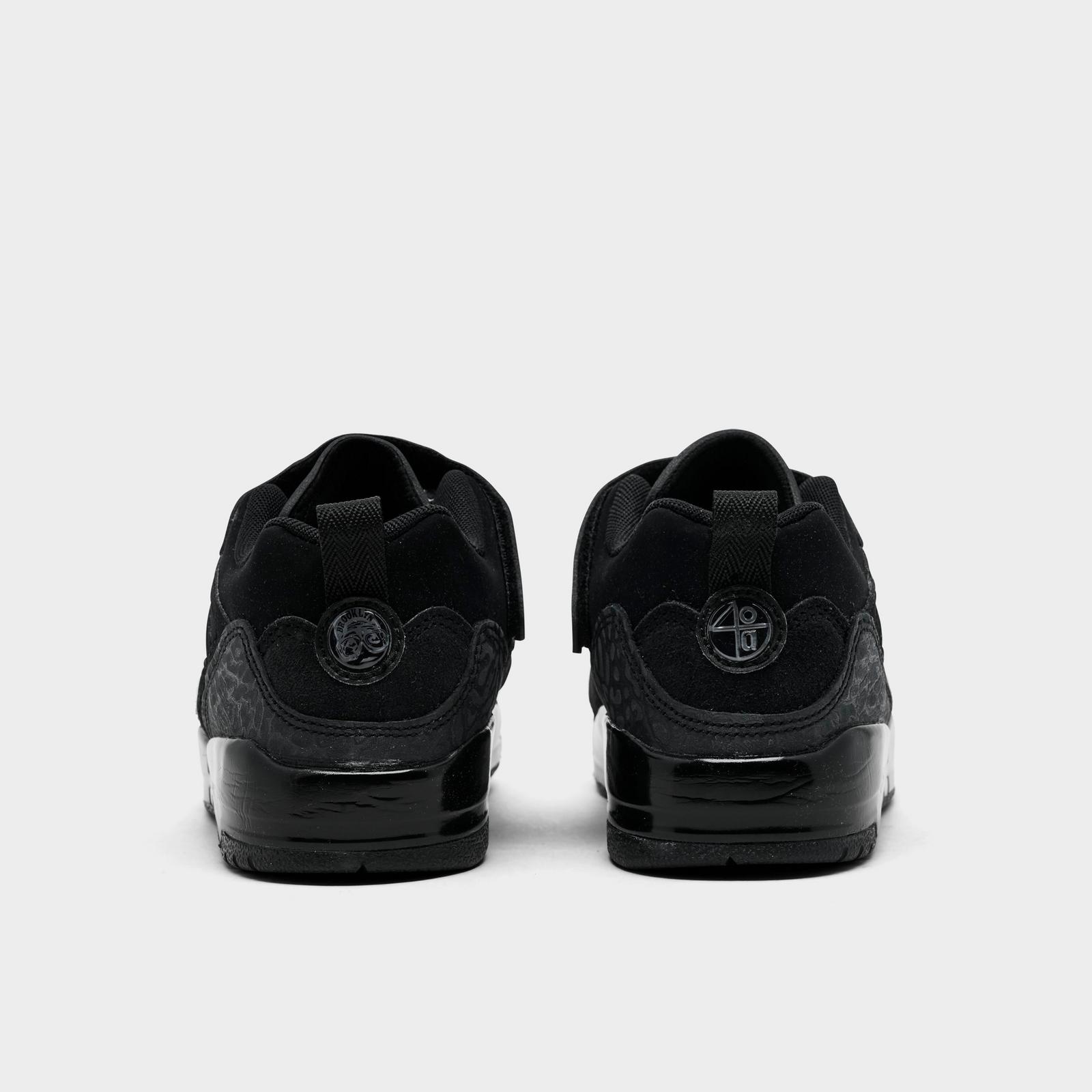 Little Kids' Jordan Spizike Low Casual Shoes - Black/Black/Anthracite - view 4