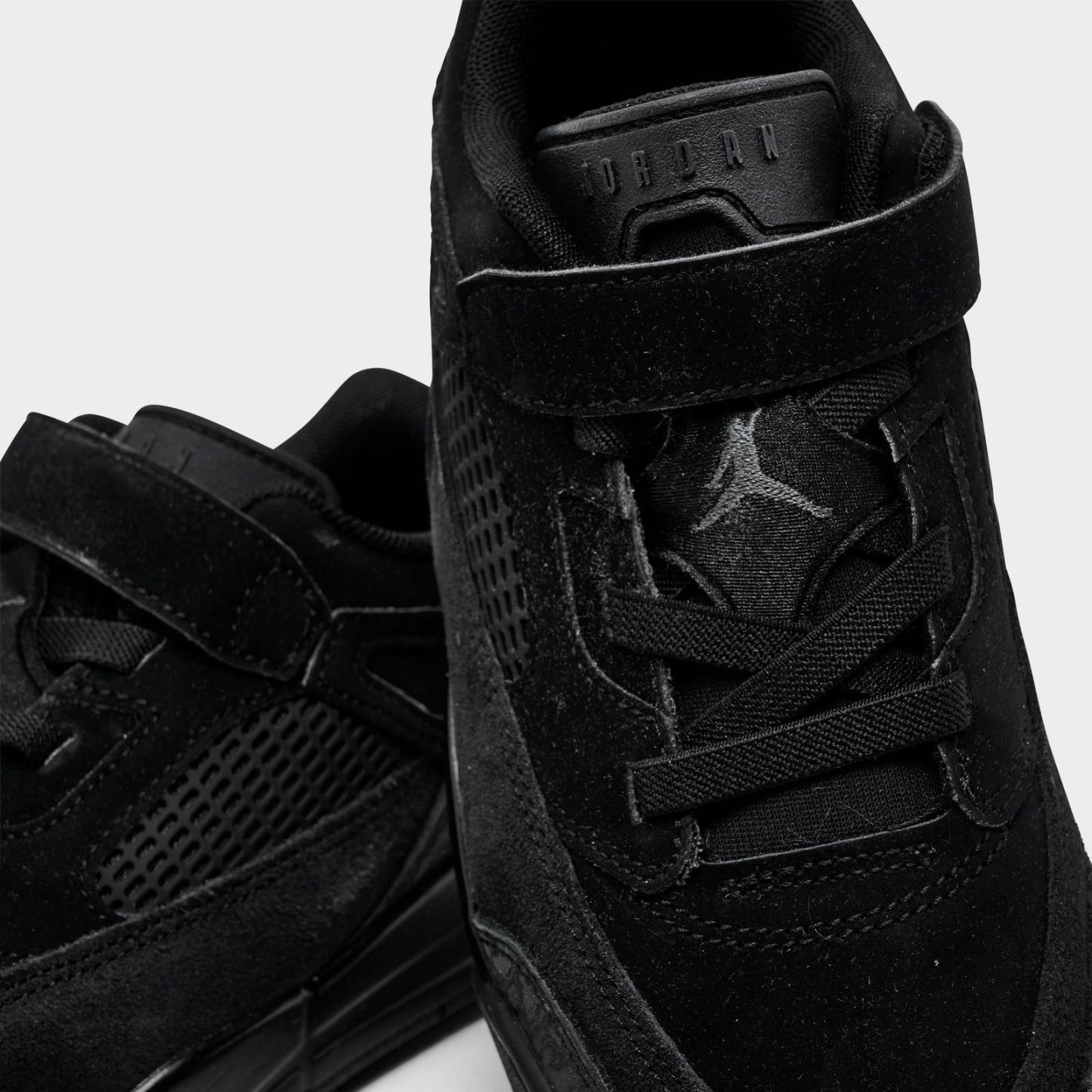 Little Kids' Jordan Spizike Low Casual Shoes - Black/Black/Anthracite - view 3