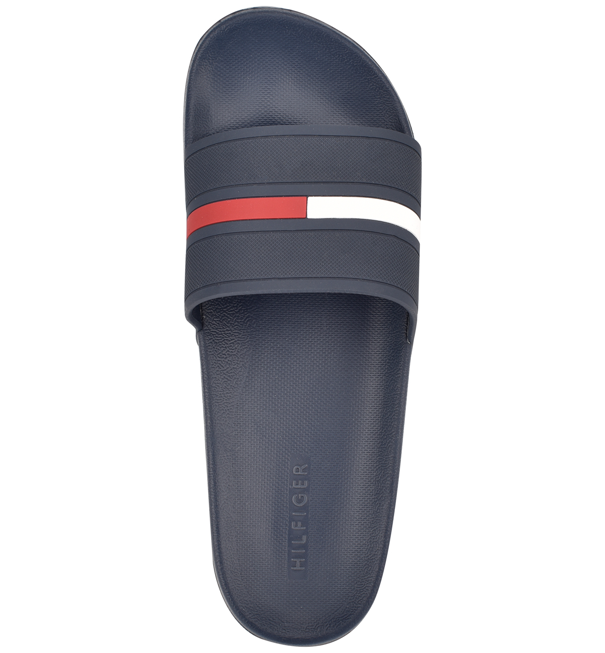 Tommy Hilfiger Men's Redder Flag Logo Pool Slide Sandals - Dark Blue
