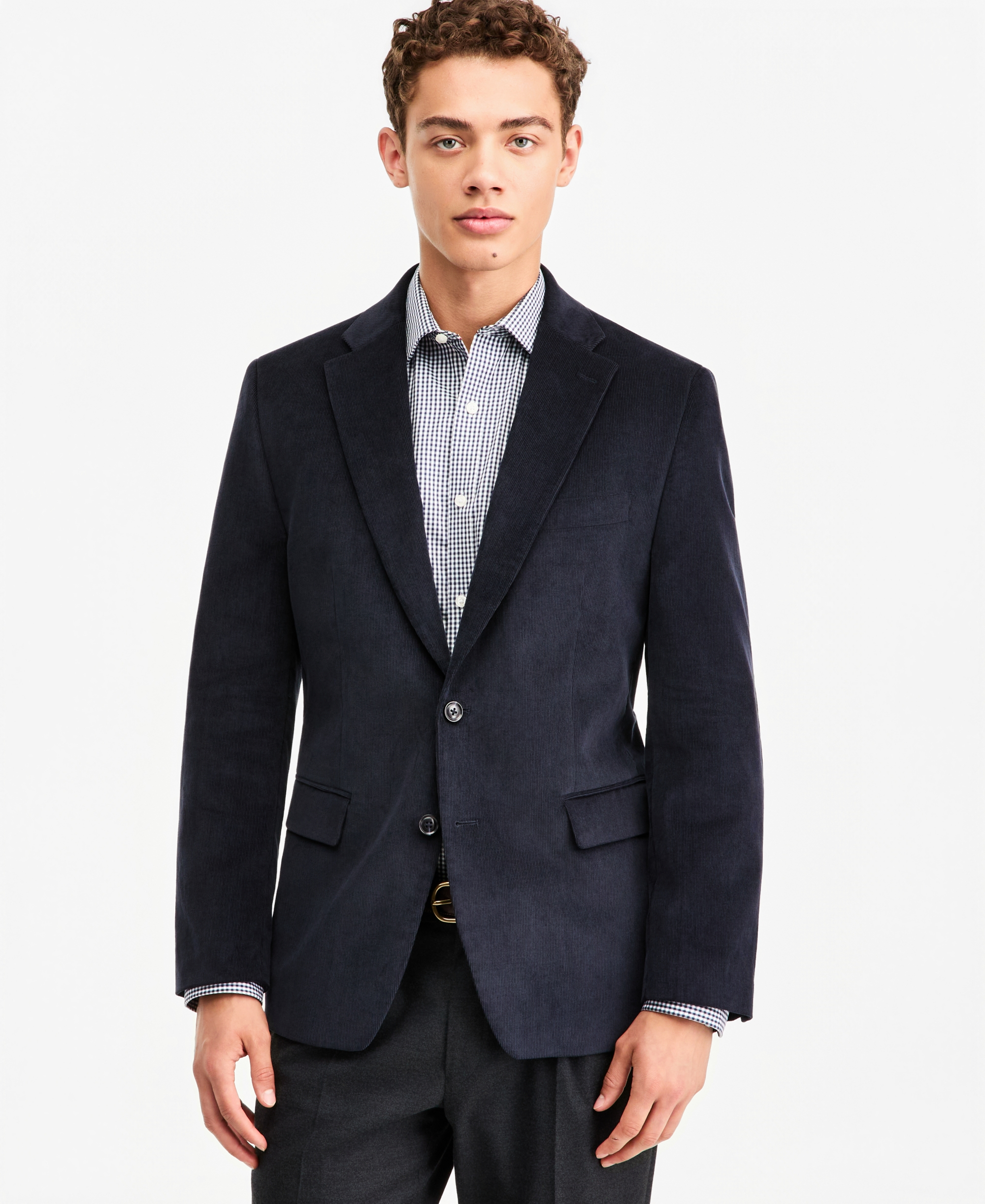 Tommy Hilfiger Men's Modern-Fit Corduroy Sport Coat - Navy