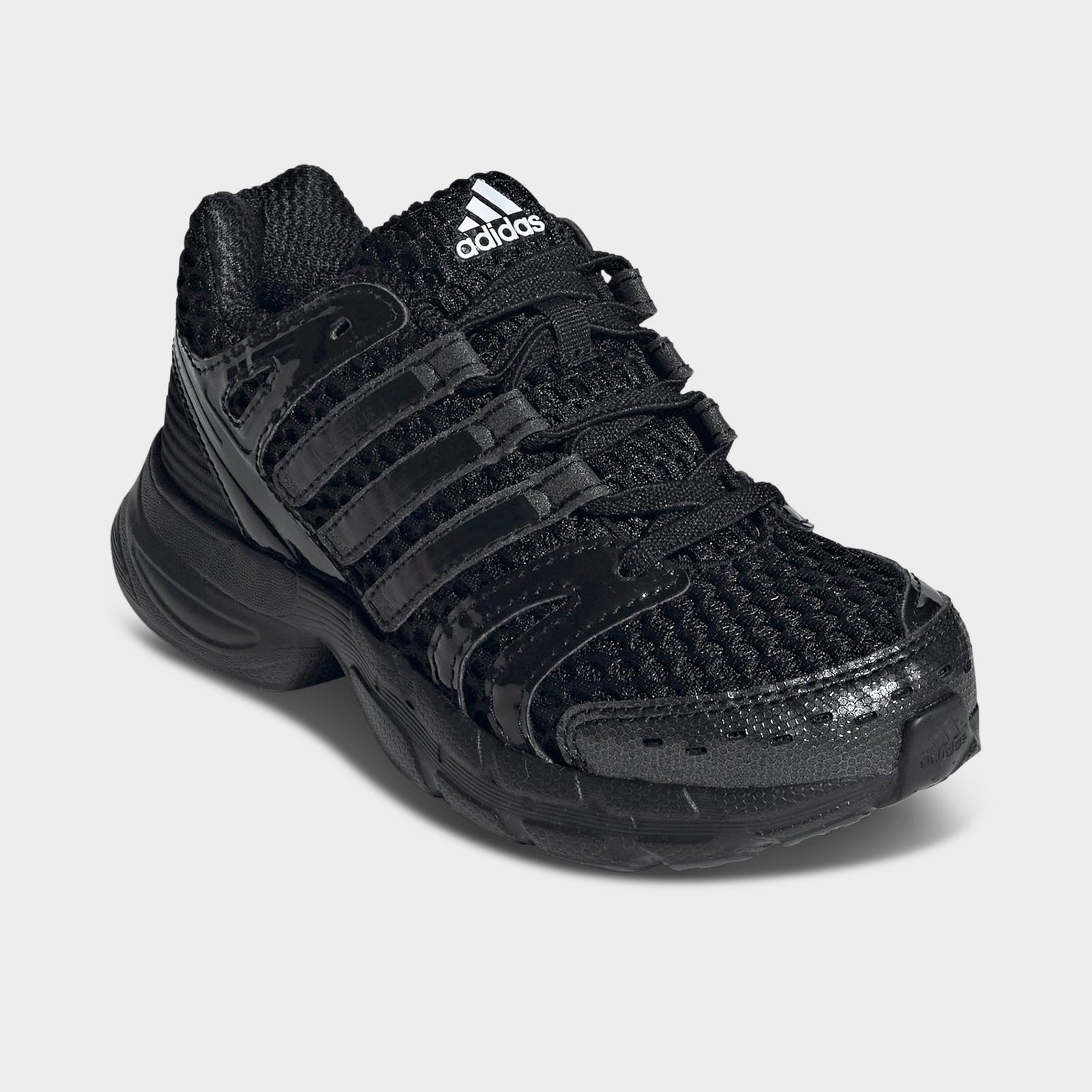 Little Kids' adidas Adistar Control 5 Stretch Lace Casual Shoes - Core Black/Carbon/Grey Five - view 2
