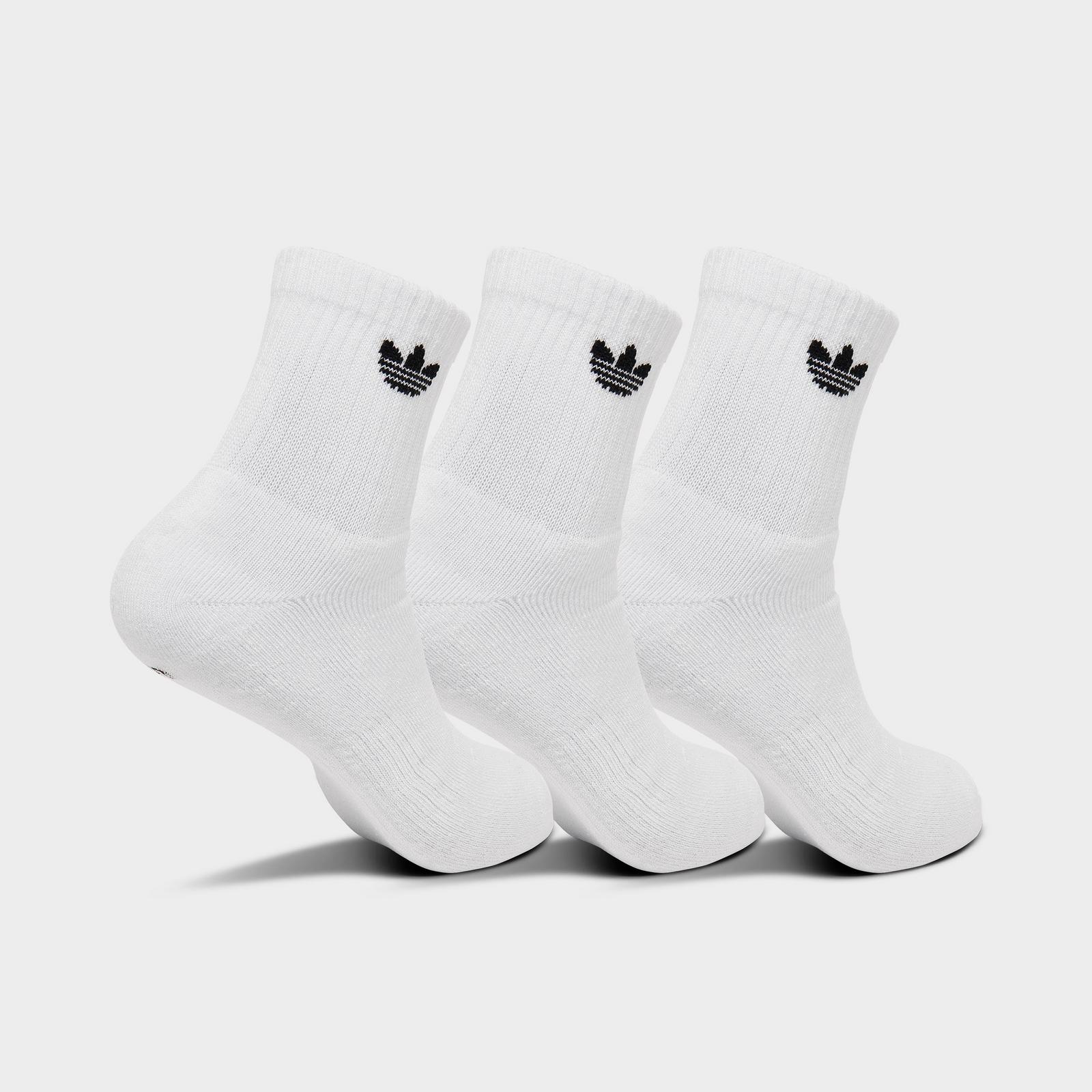 adidas Originals Trefoil Quarter Socks (6 Pack) - White - view 4