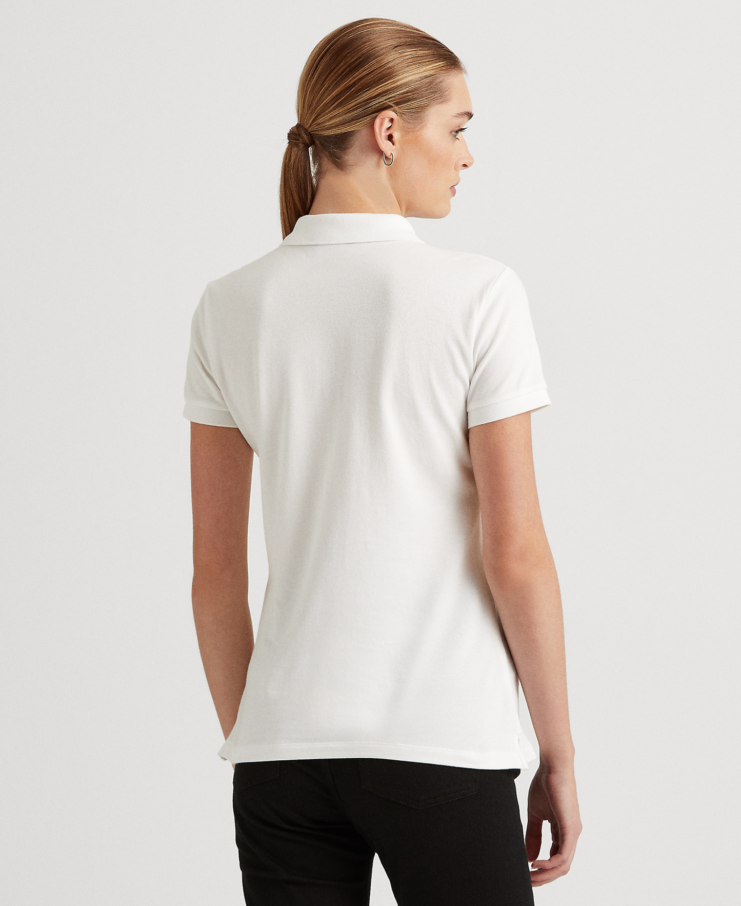 Lauren Ralph Lauren Piqué Polo Shirt - White