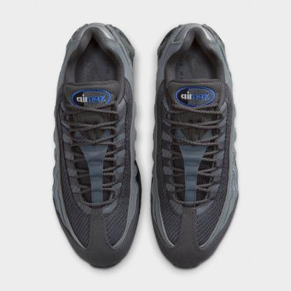 Men's Nithtke Air Max 95 Big Bubble Scorpion Casual Shoes - Part 1 - Smoke Grey/Anthracite/Black/Racer Blue - Top view