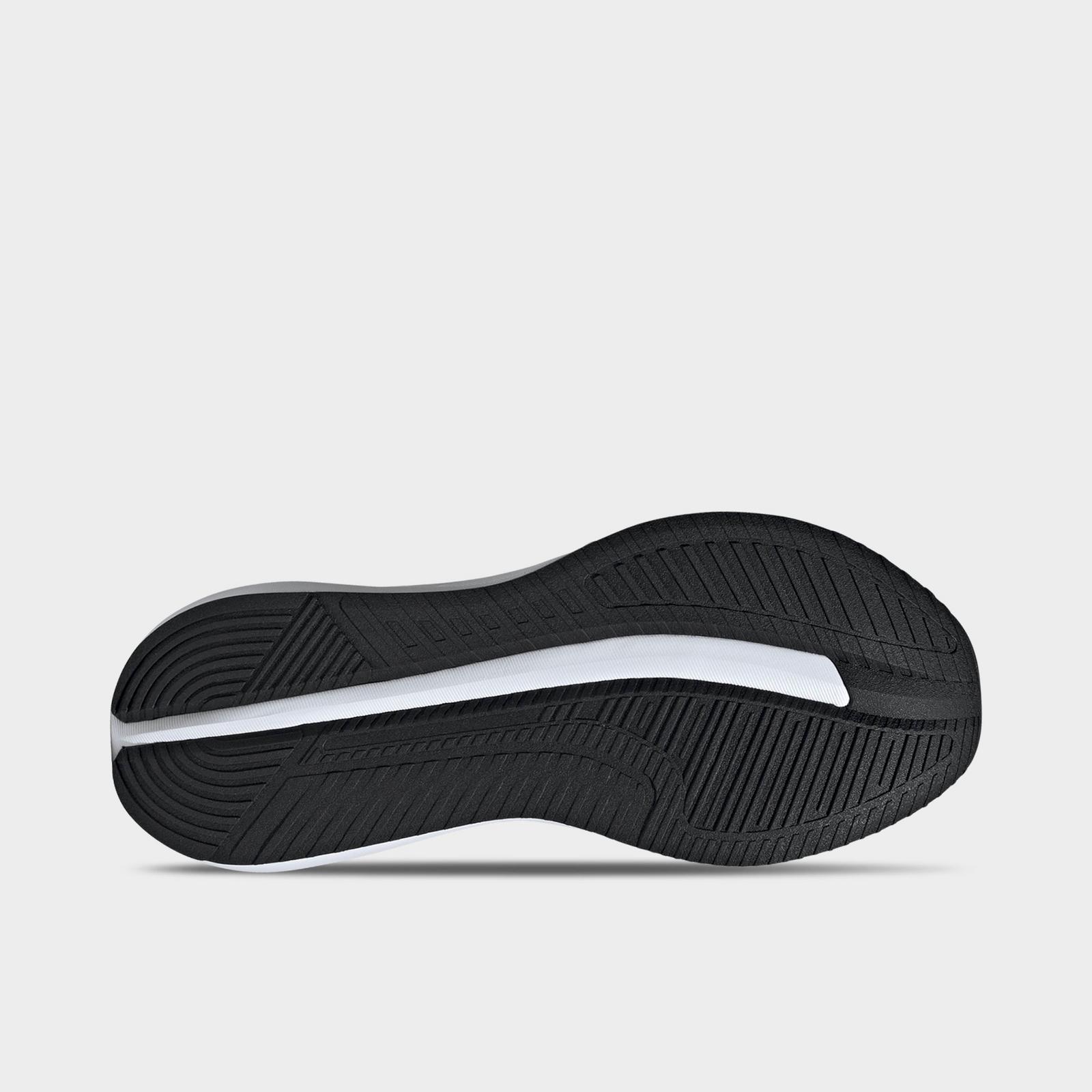 Men's adidas Galaxy 7 Running Shoes - Black/White/Carbon - view 6