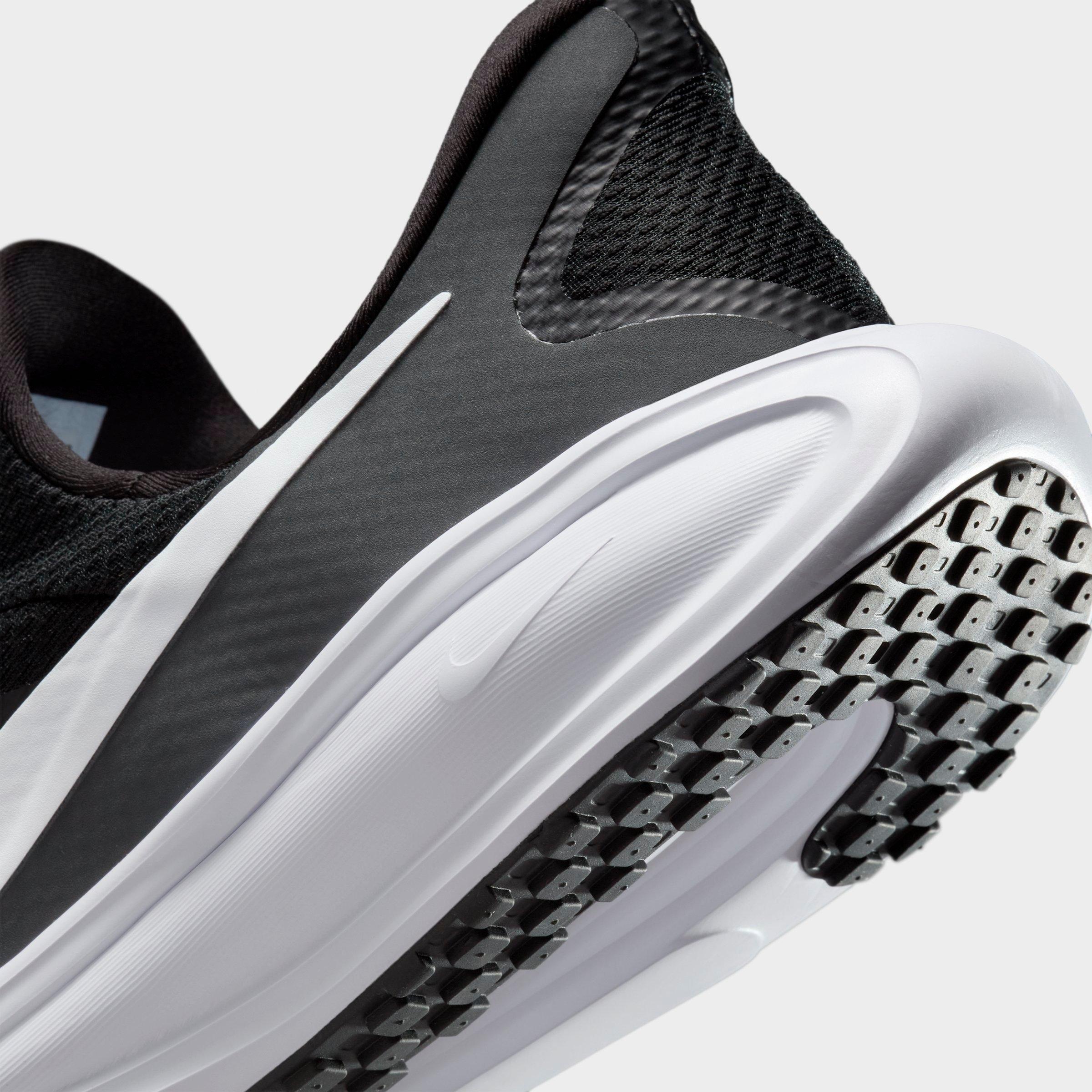 Men's Nithtke Revolution 8 EasyOn Running Shoes - Black/Anthracite/Wolf Grey/White (HQ2414-001) - Detail shot
