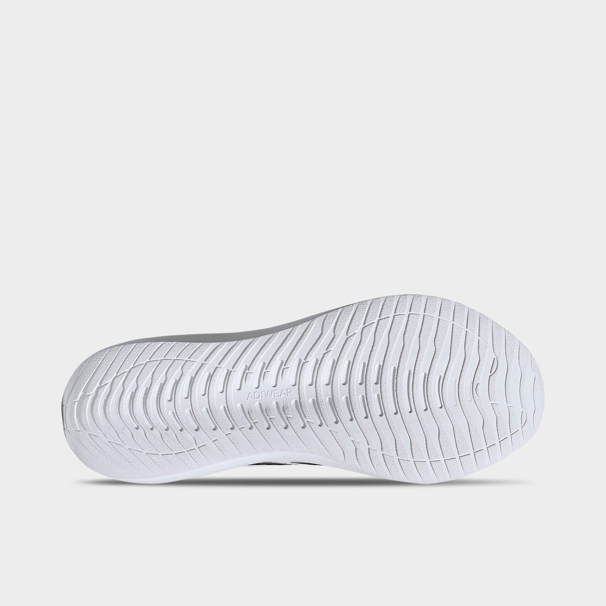 Men's adidas Runfalcon 6 Cloudfoam Running Shoes - Cloud White/Core Black/Grey - Bottom view