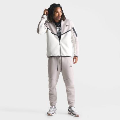 Men's Nithtke Tech Fleece Windrunner Full-Zip Hoodie - Part 1 - College Grey/Light Bone