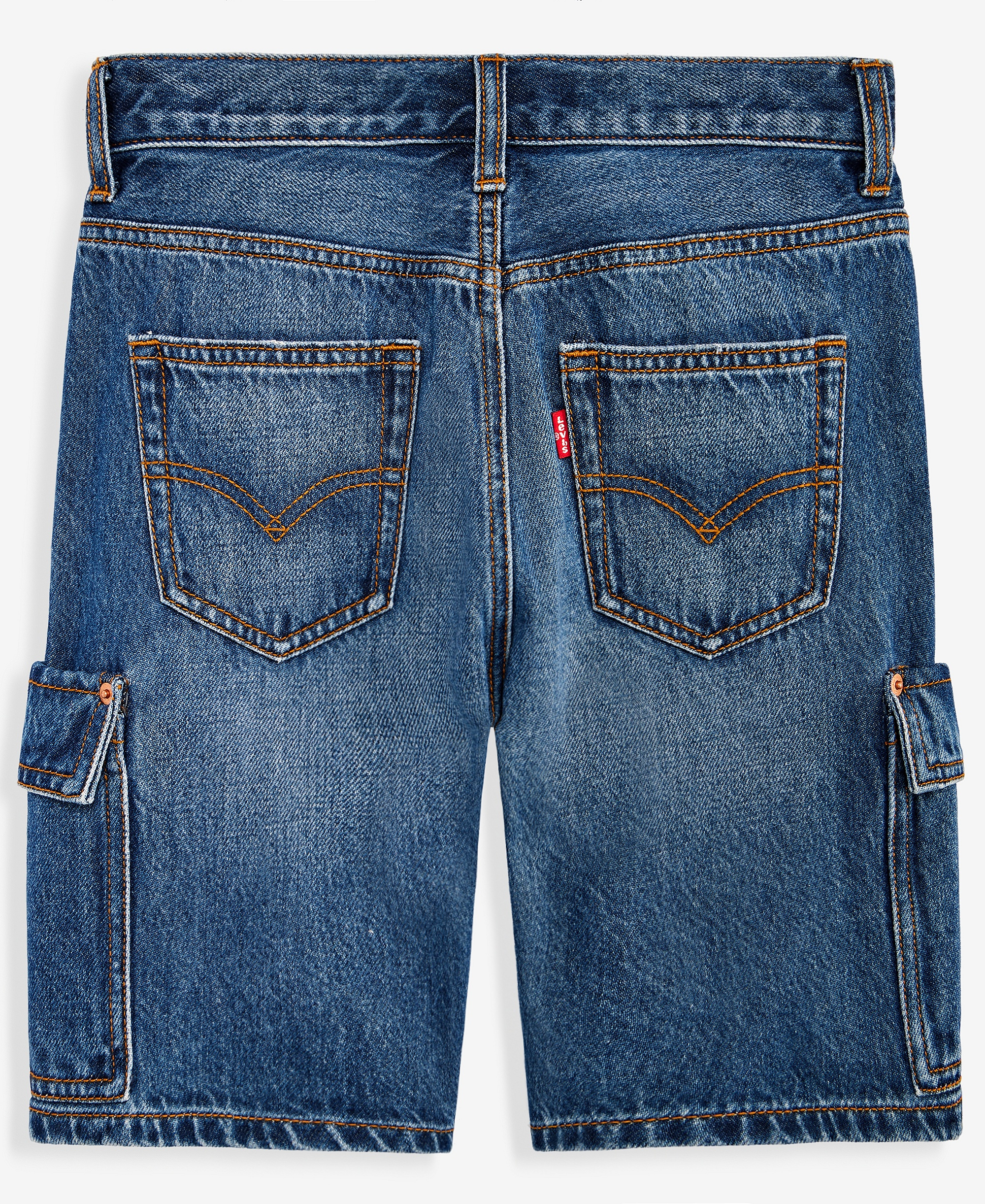 Levi's Big Boys Denim Cargo Shorts - Tumbleweed