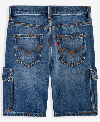 Levi's Big Boys Denim Cargo Shorts - Tumbleweed