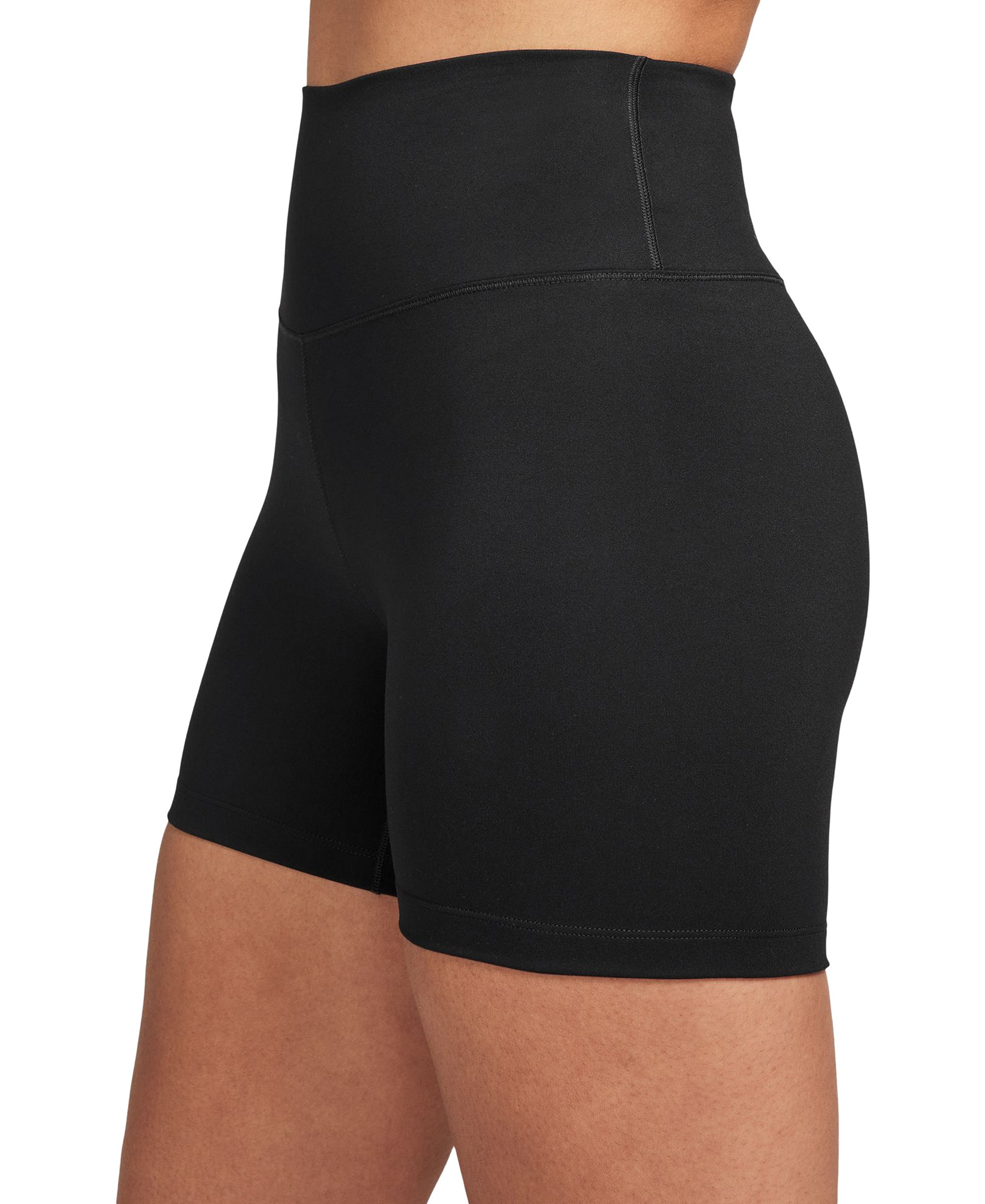 Nike Women's One High-Waisted 5" Biker Shorts - Black/black
