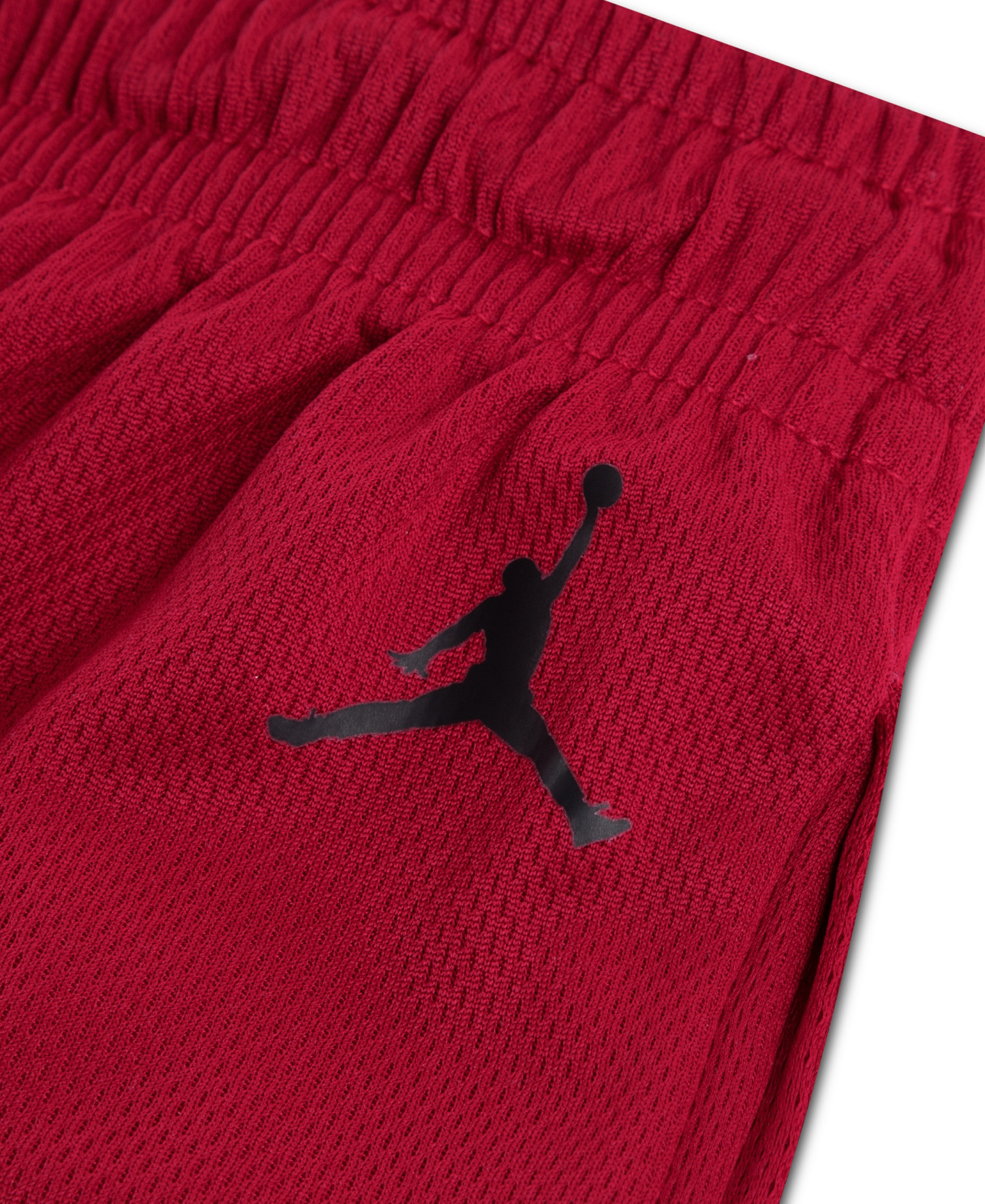 Jordan Boys' 8-20 Graphic Varsity-Style Mesh Shorts - Gym Red