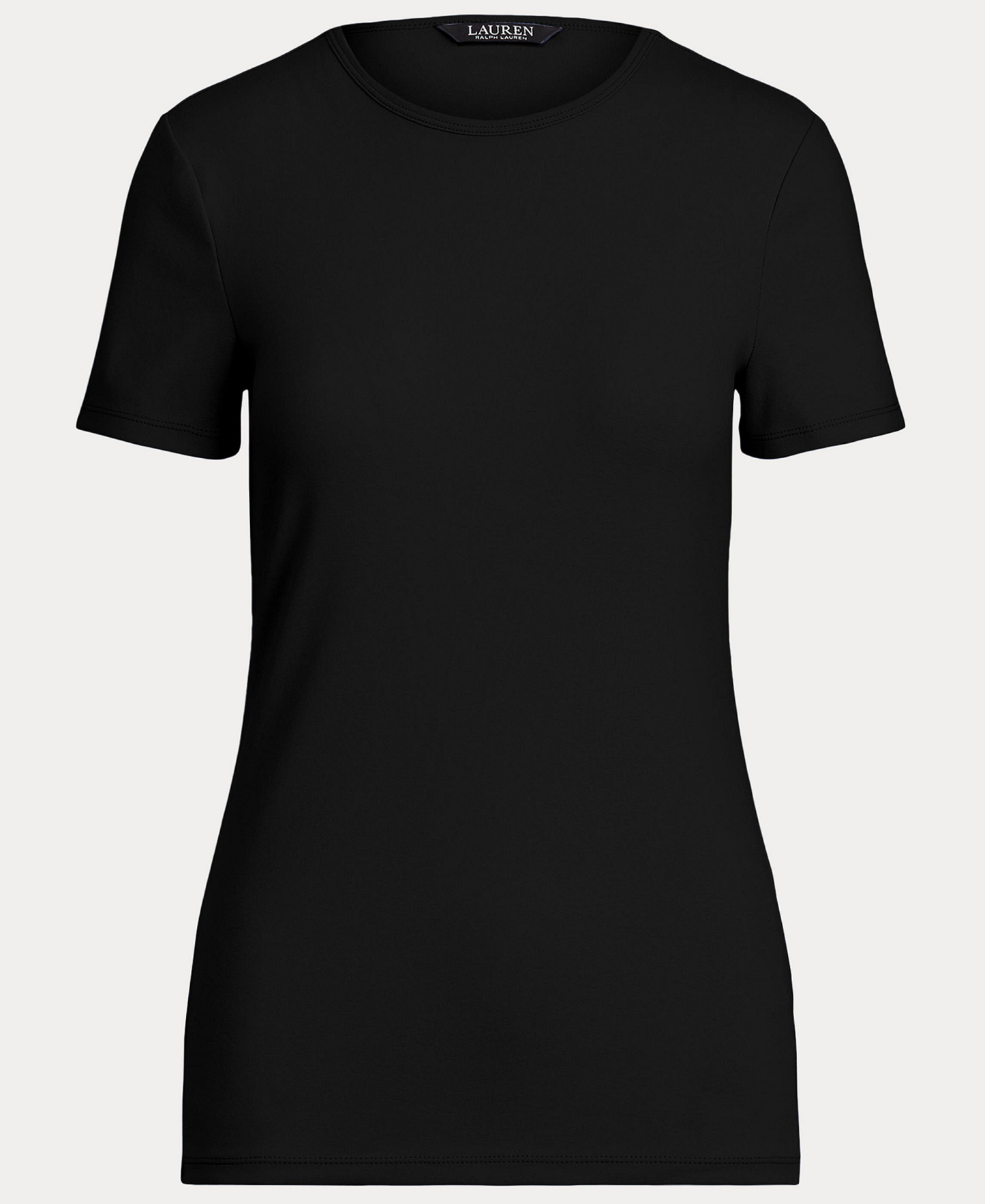 Lauren Ralph Lauren Stretch Knit T-Shirt - Polo Black