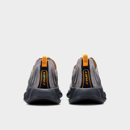 Men's Nithtke Ava X Casual Shoes - Part 2 - College Grey/Anthracite/Black/Laser Orange - Back view