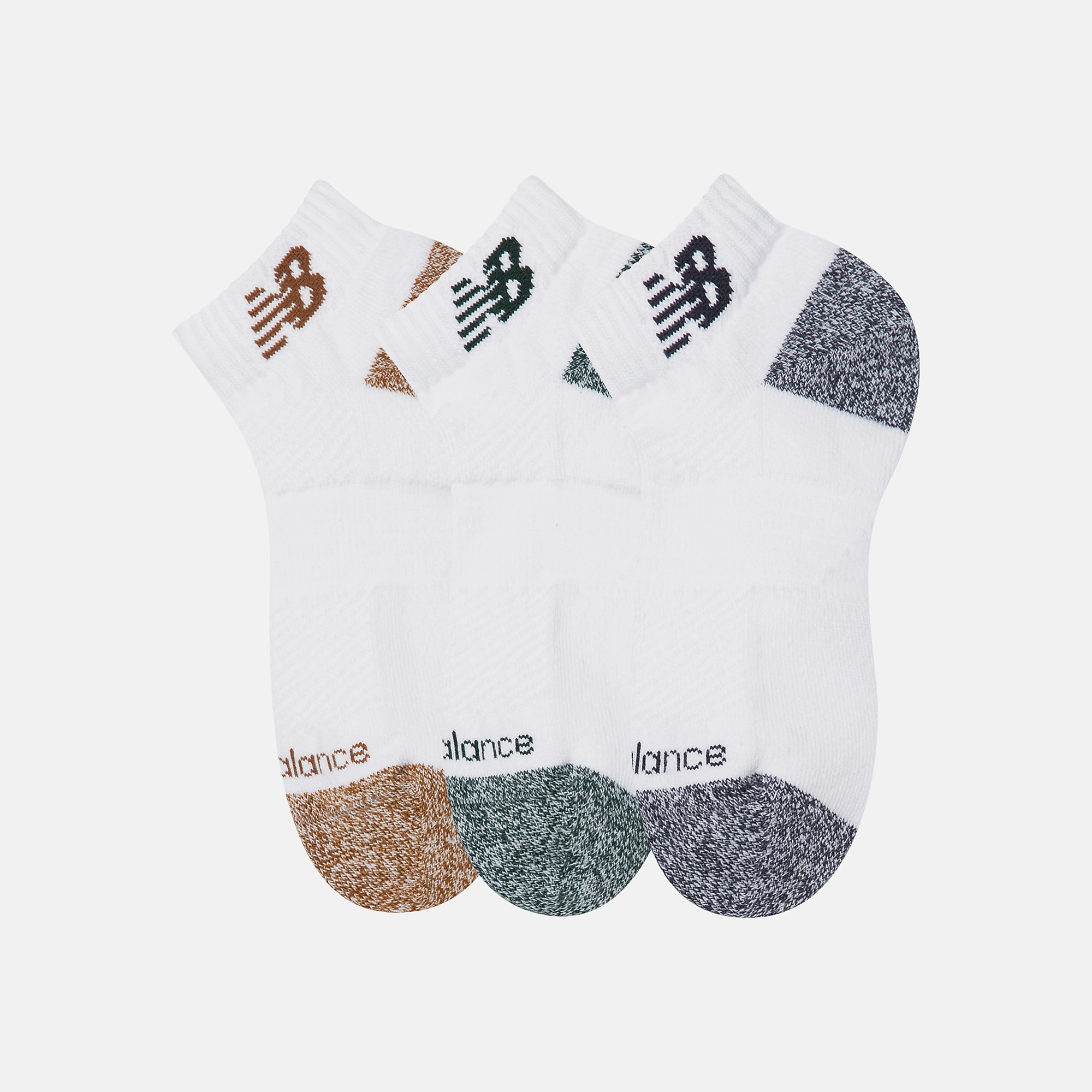 New Balance Active Low Cut Socks 3 Pack, LAS35205AS9