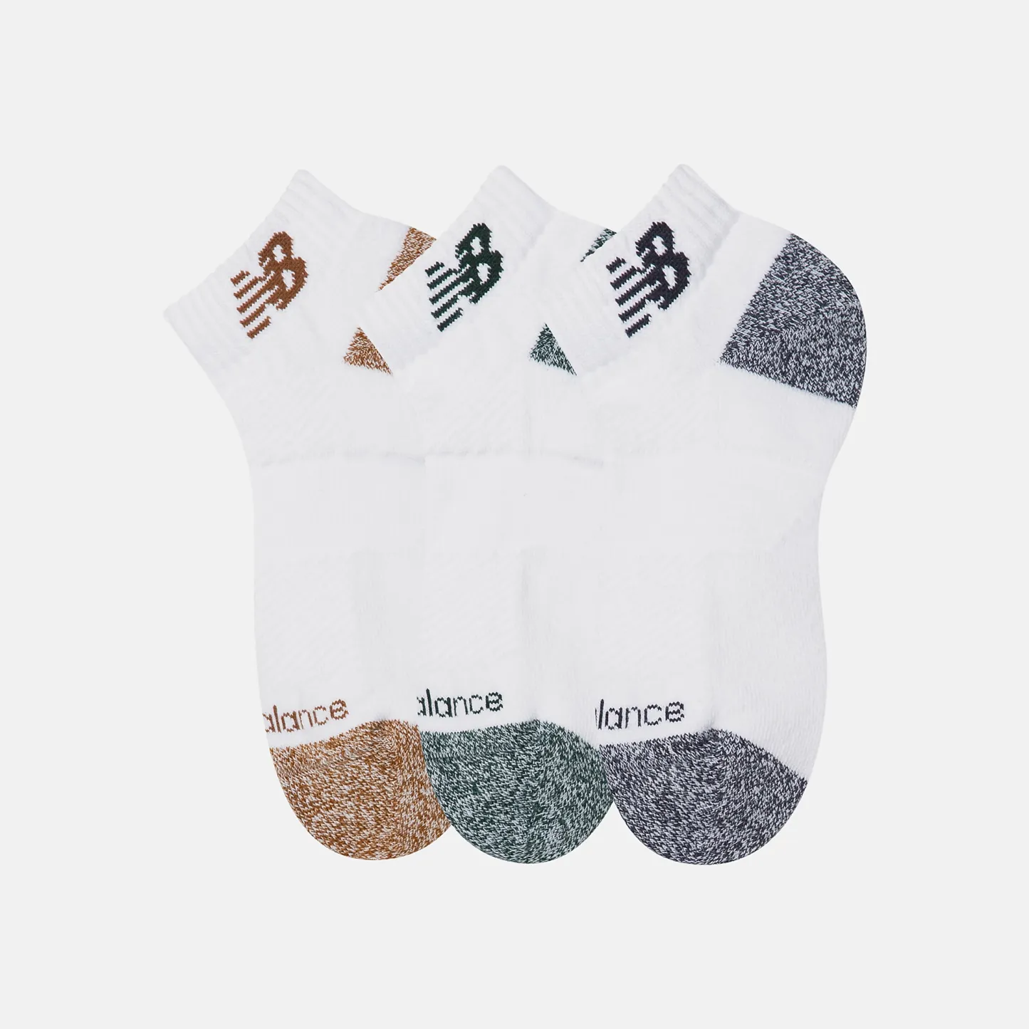 New Balance Active Low Cut Socks 3 Pack, LAS35205AS9